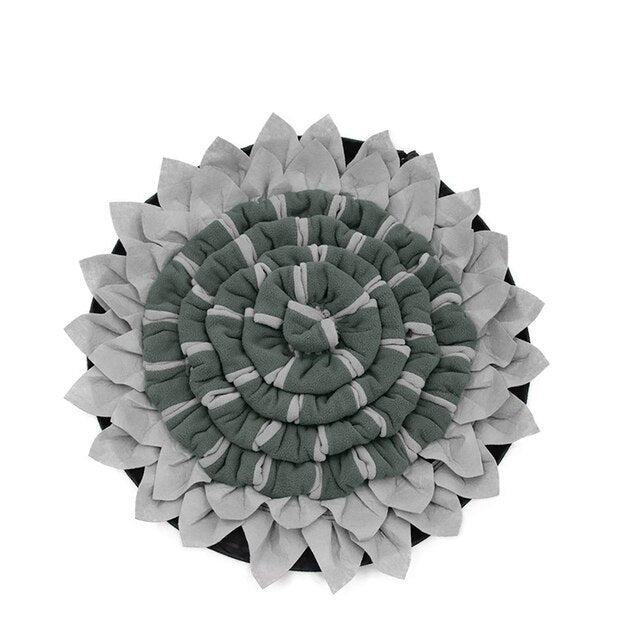 2-In-1 Flower Pad Snuffle Mat Bowl