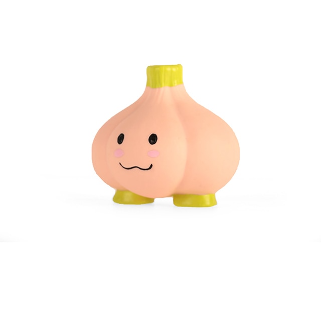 Onion Leek Ginger Squeaky Latex Dog Toys
