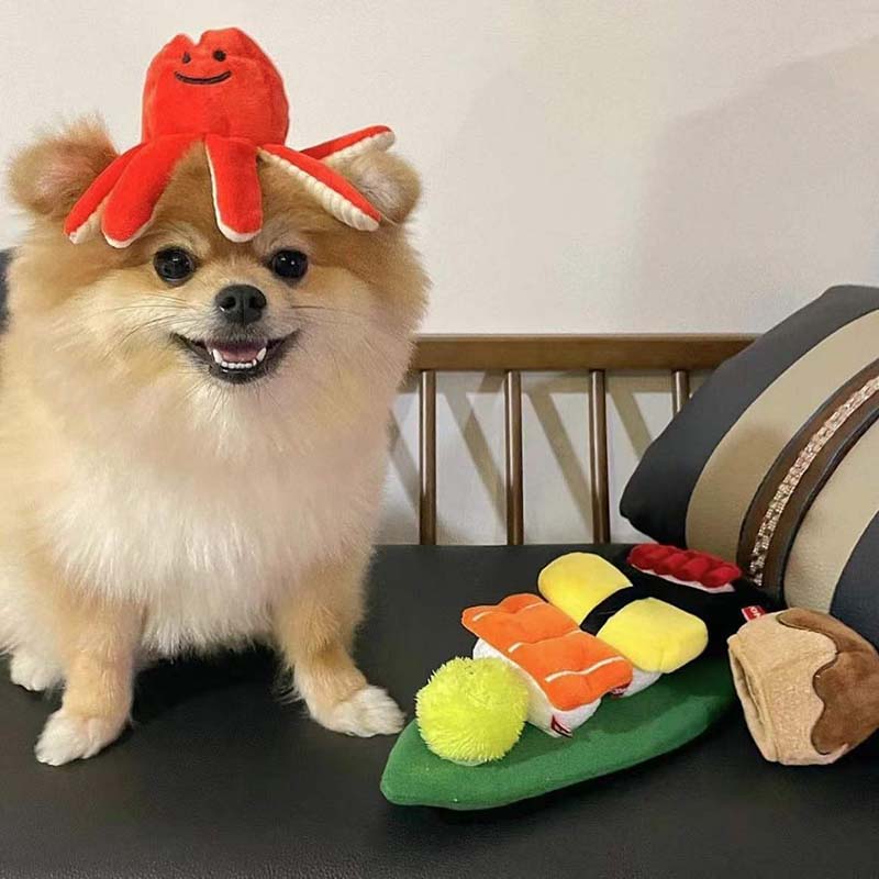 Sushi Interactive Dog Toy Set