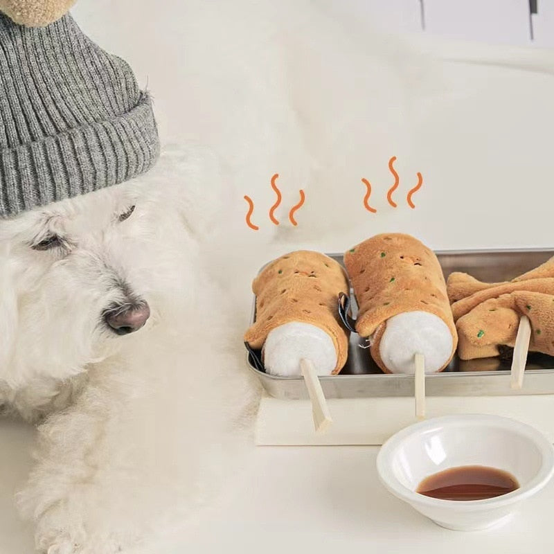 Fish Rice Cake Interactive Nosework Dog Toy