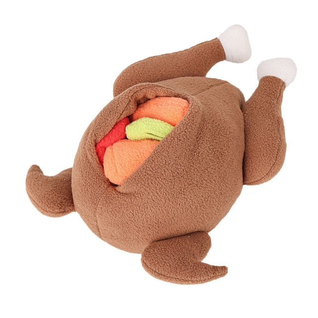 Turkey Interactive Nosework Dog Toy