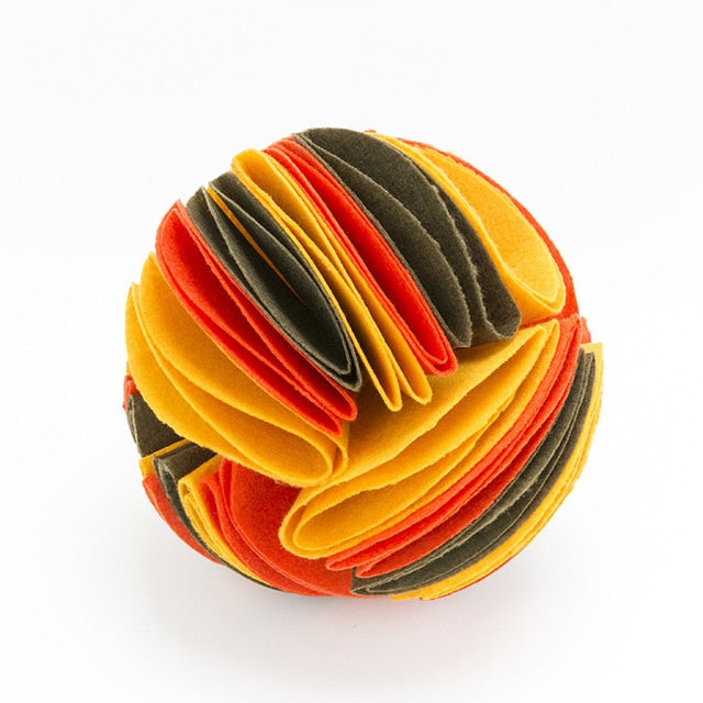 Felt Snuffle Ball Nosework Dog Toy