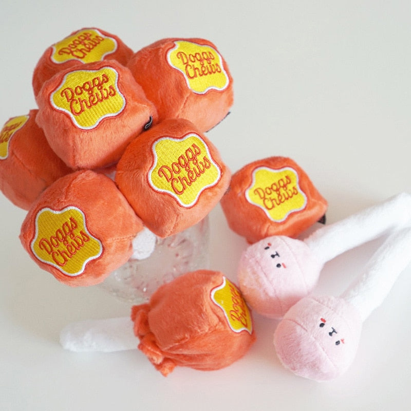 Lollipop Candy Interactive Nosework Dog Toy
