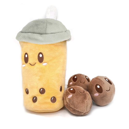 Large Boba Tea Interactive Dog Toy
