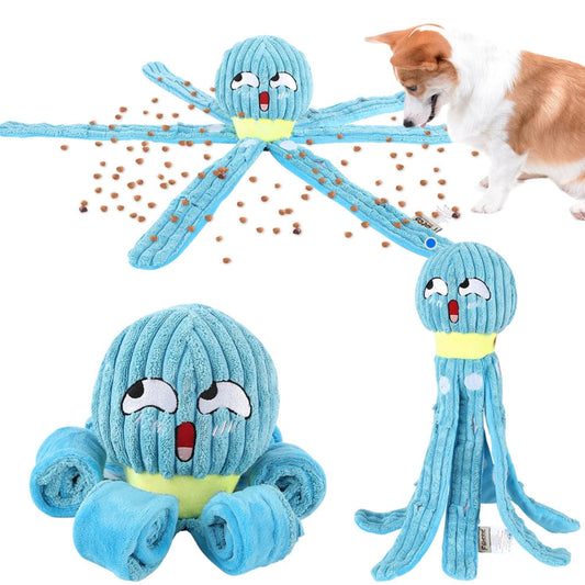 Octopus Interactive Nosework Dog Toy