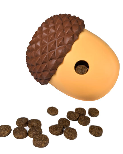 Acorn Slow Feeder & Treat Dispenser Toy