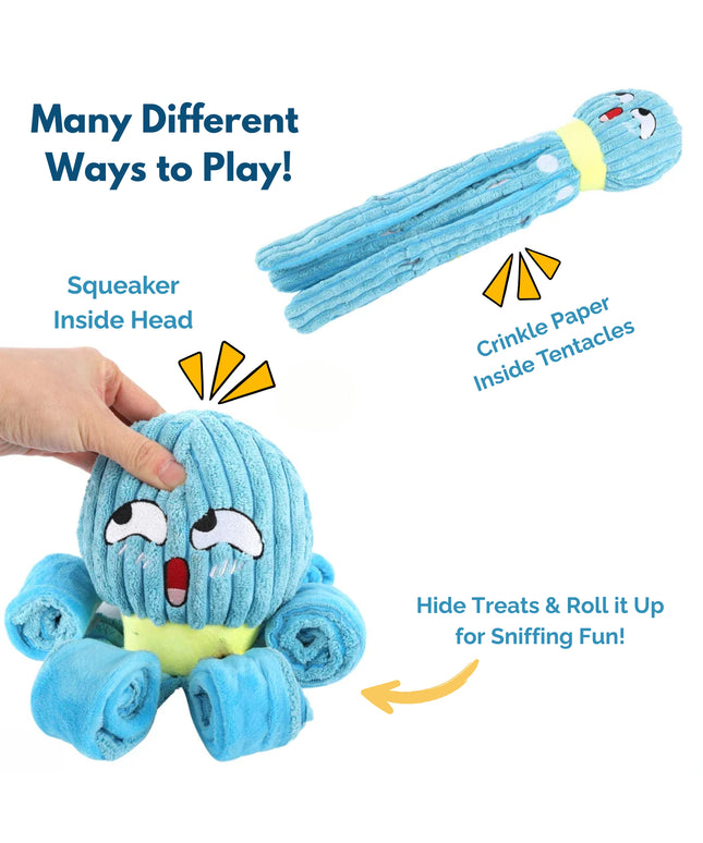 Octopus Interactive Nosework Dog Toy