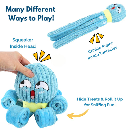 Octopus Interactive Nosework Dog Toy