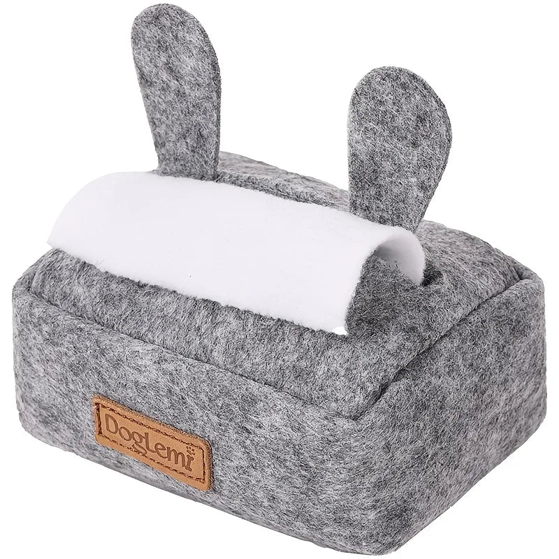 Tissue Box Nosework Dog Toy