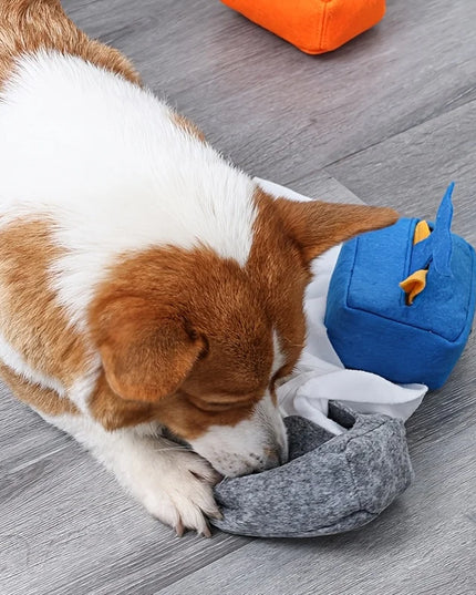 Tissue Box Nosework Dog Toy