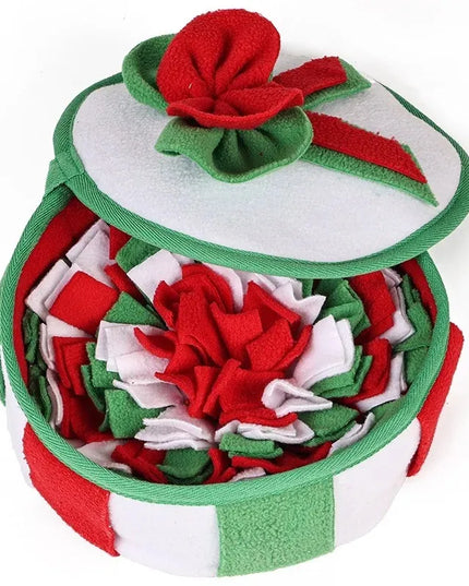 Gift Box Nosework Snuffle Mat Toy