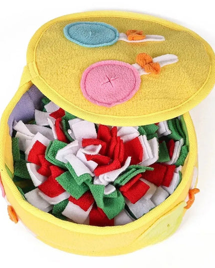 Gift Box Nosework Snuffle Mat Toy