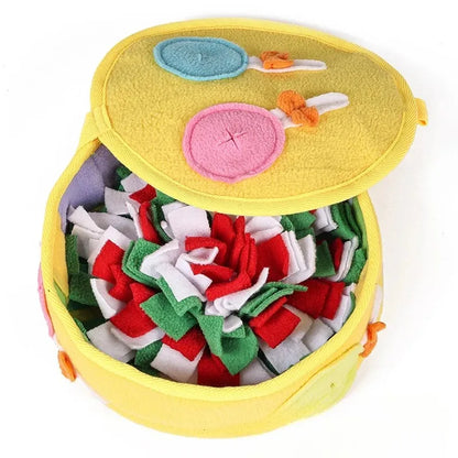 Gift Box Nosework Snuffle Mat Toy