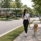 WOOFELITE Hands-Free Waterproof Dog Leash