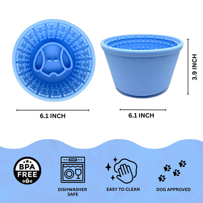 Large Enrichment Slow Feeder Bowl