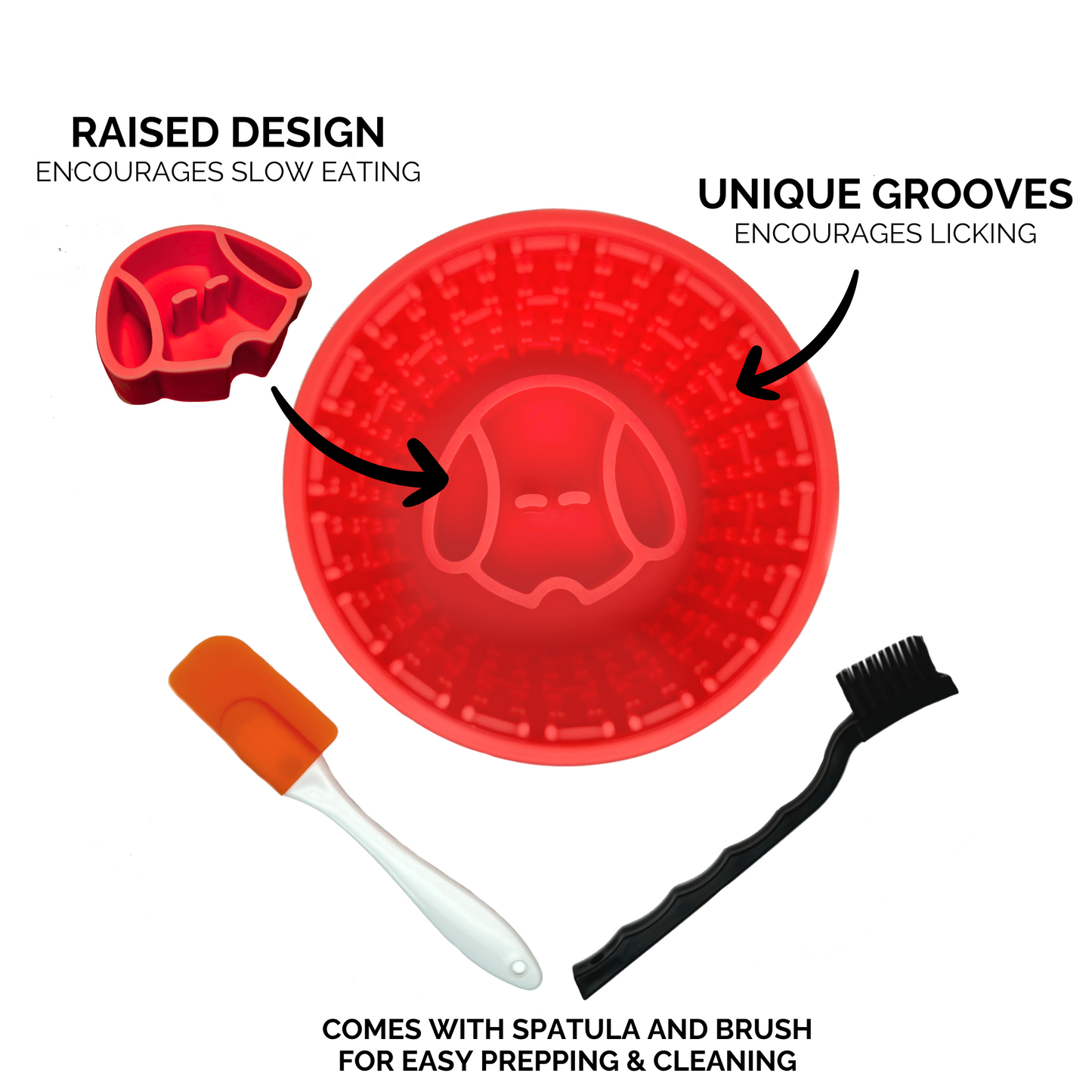 Large Enrichment Slow Feeder Bowl