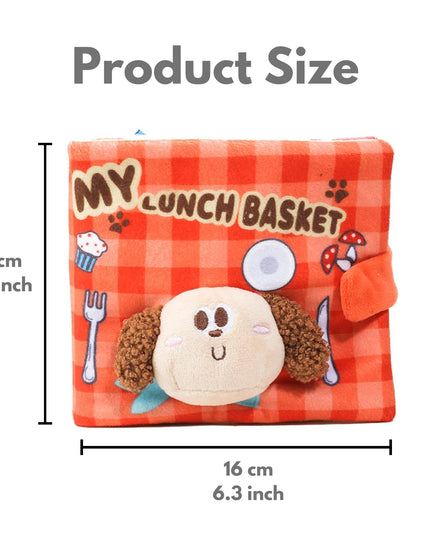 Lunch Basket Sniff Book Nosework Dog Toy
