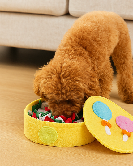 Gift Box Nosework Snuffle Mat Toy