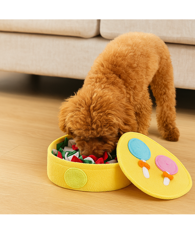 Gift Box Nosework Snuffle Mat Toy