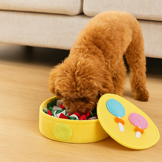 Gift Box Nosework Snuffle Mat Toy