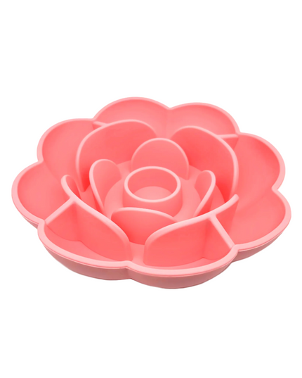 Rose Silicone Lick Mat Slow Feeder