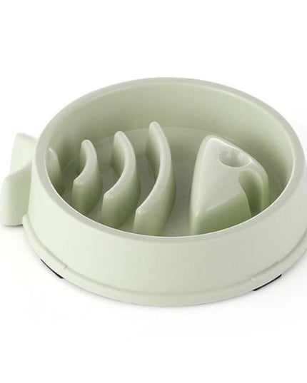 Small Fish Shaped Slow Feeder Bowl