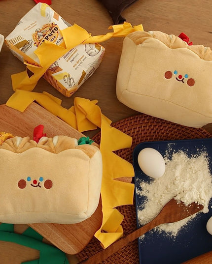 Bread Loaf Nosework Dog Toy