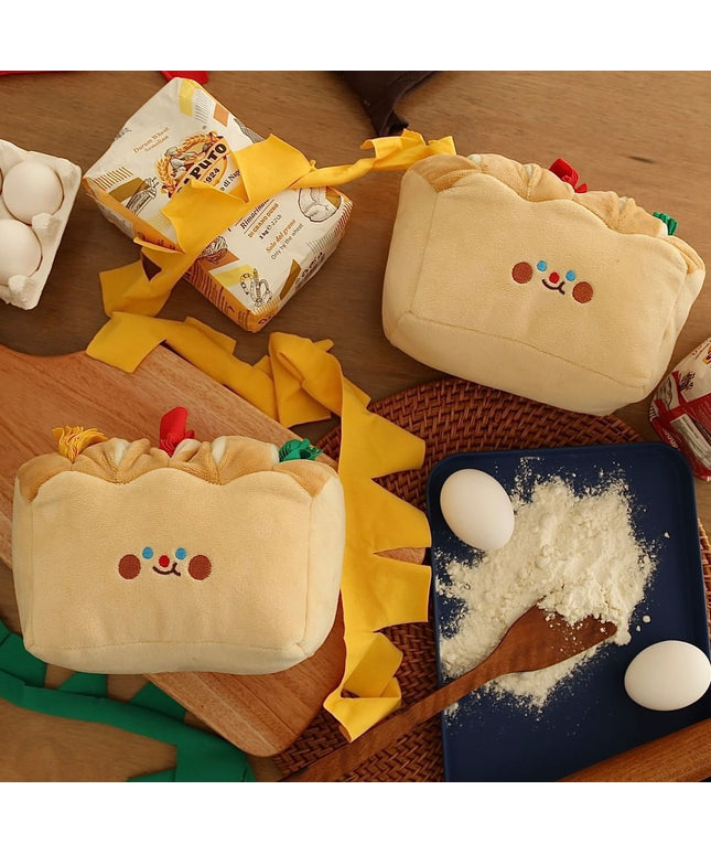 Bread Loaf Nosework Dog Toy