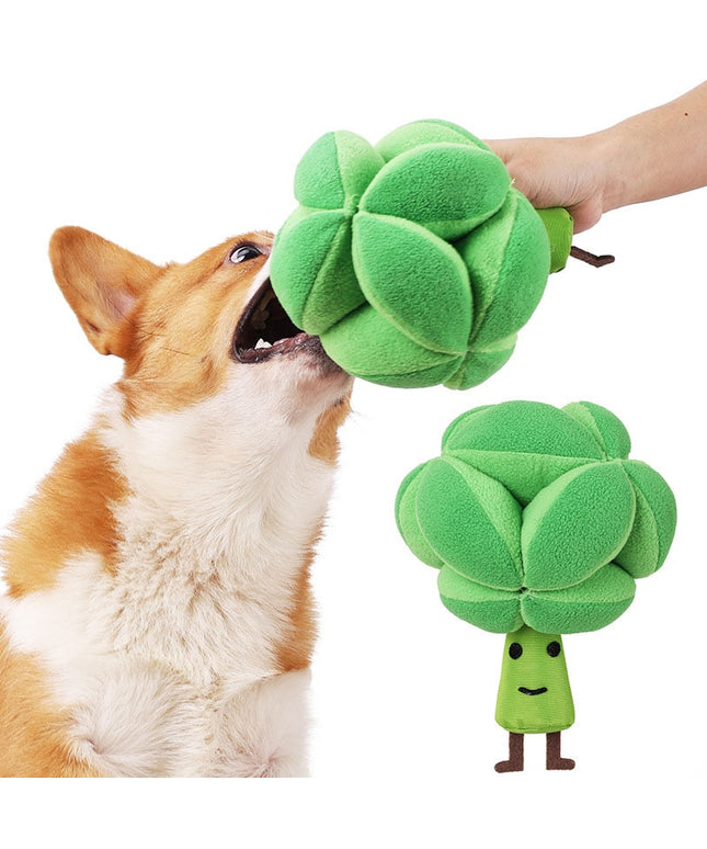 Broccoli Interactive Dog Toy