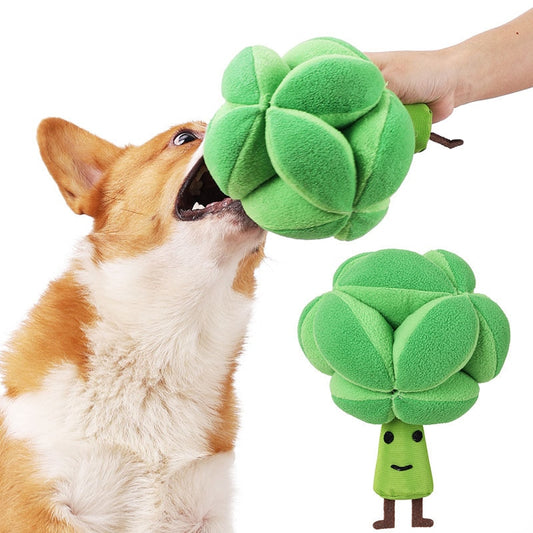 Broccoli Interactive Dog Toy