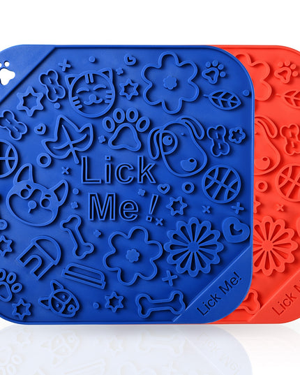 Cute Pattern Silicone Lick Mat
