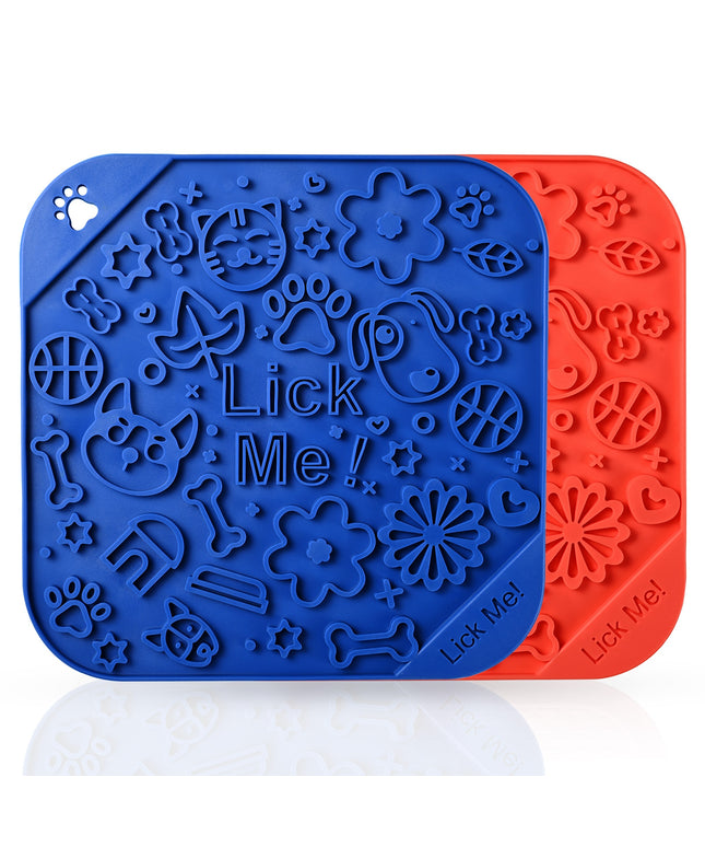 Cute Pattern Silicone Lick Mat