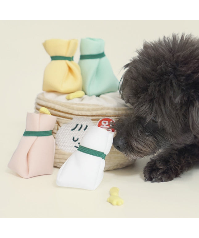 Steamed Dumpling Interactive Nosework Dog Toy