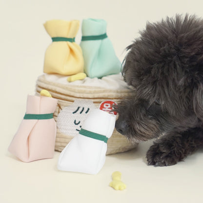 Steamed Dumpling Interactive Nosework Dog Toy