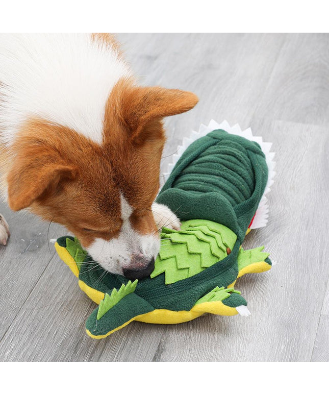 Crocodile Snuffle Interactive Nosework Dog Toy