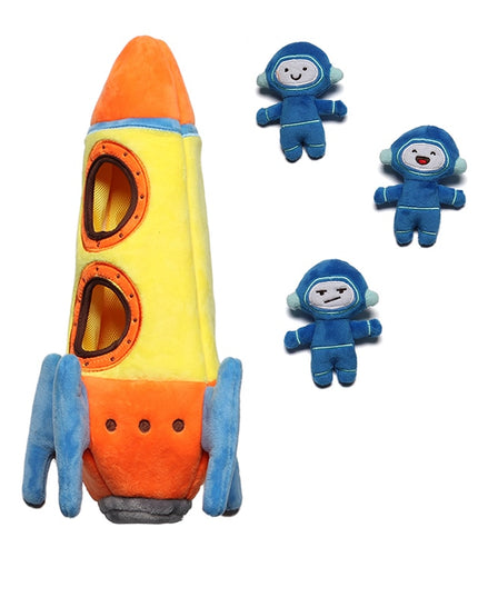 Rocket Spaceship Interactive Dog Toy