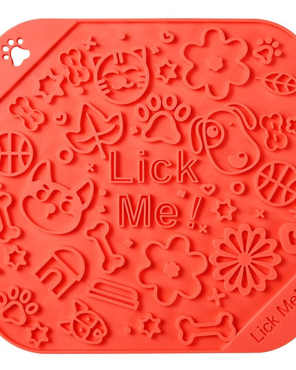 Cute Pattern Silicone Lick Mat