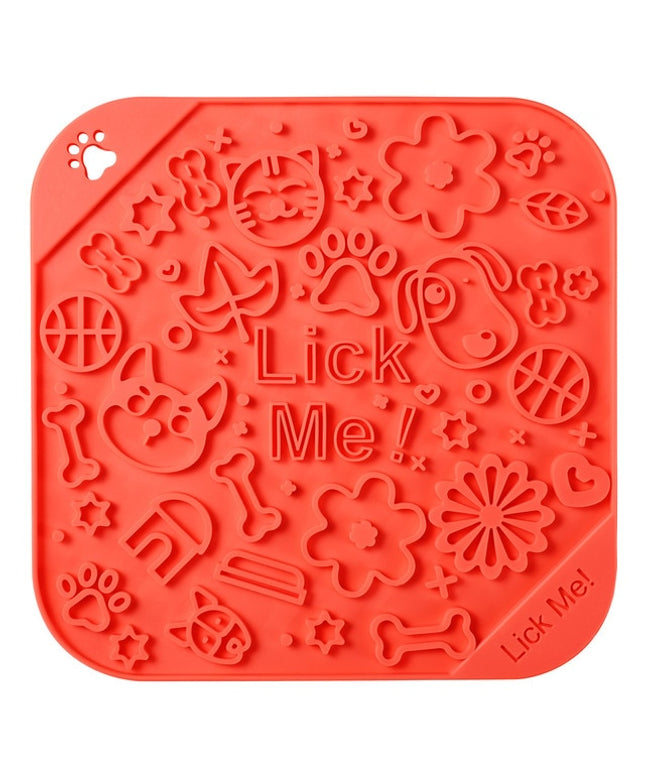 Cute Pattern Silicone Lick Mat