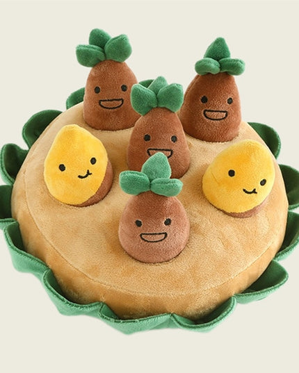 Sweet Potato Crop Interactive Dog Toy