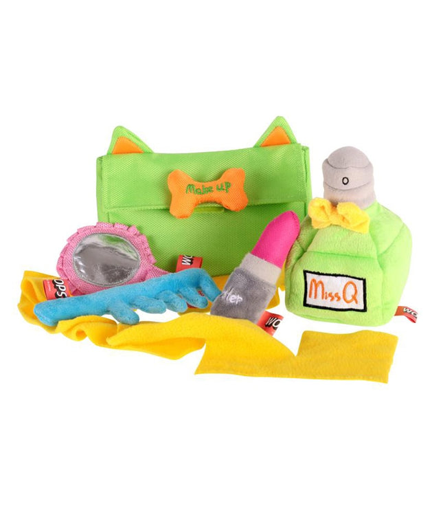 Makeup Bag Interactive Dog Toy Set