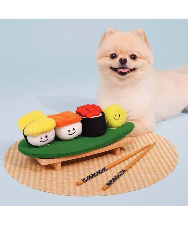 Sushi Interactive Dog Toy Set