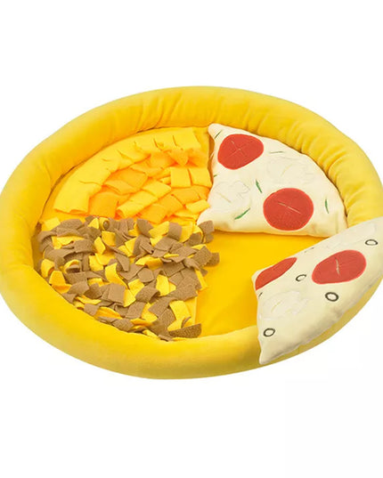 Pizza Slice Nosework Snuffle Mat