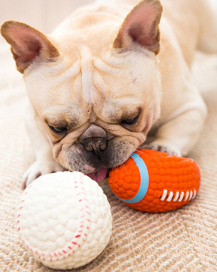Sport Balls Squeaky Latex Dog Toy