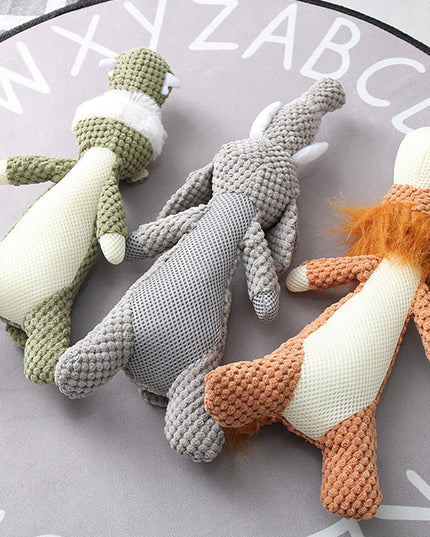Cute Animal Squeaky Plush Dog Toy
