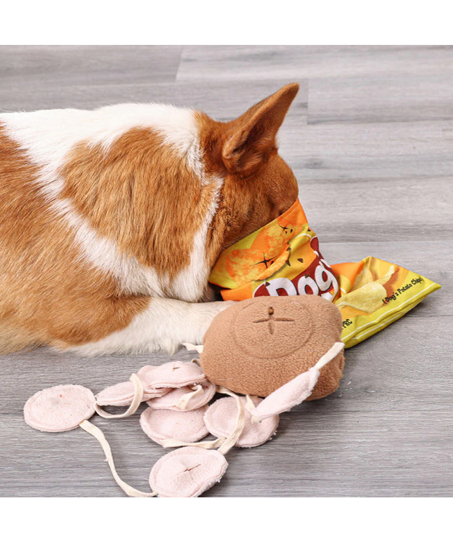 Potato Chips Interactive Nosework Toy