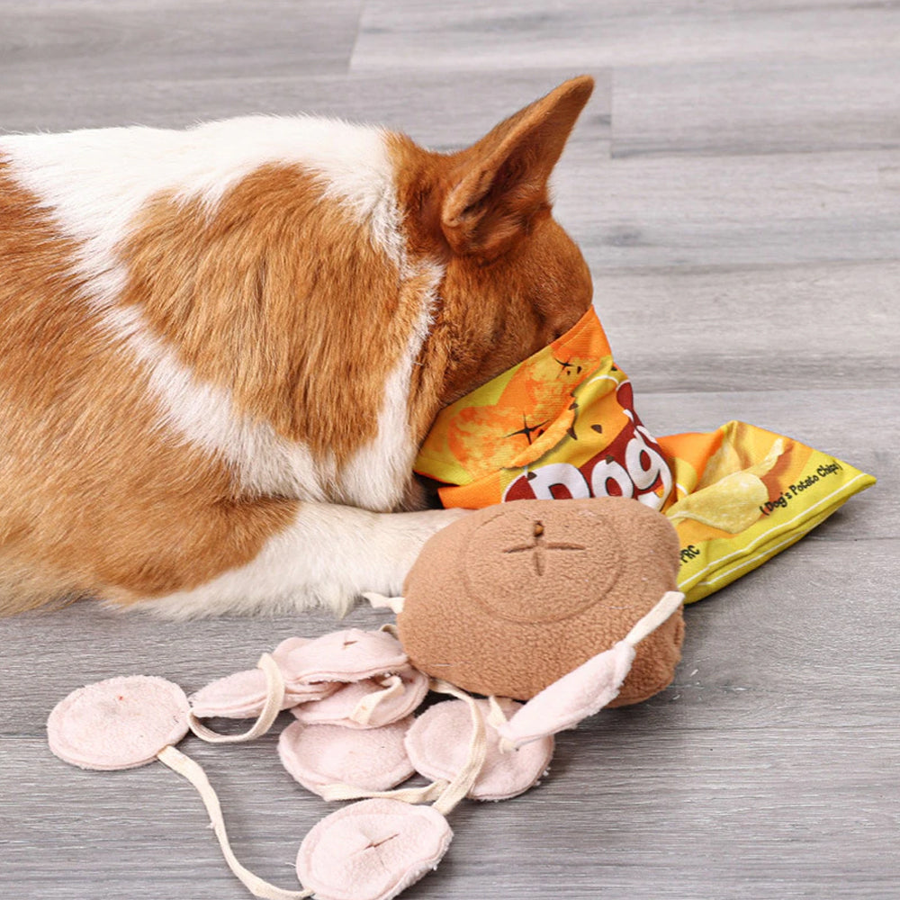 Potato Chips Interactive Nosework Toy