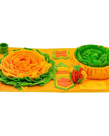Advanced Orange Nosework Snuffle Mat