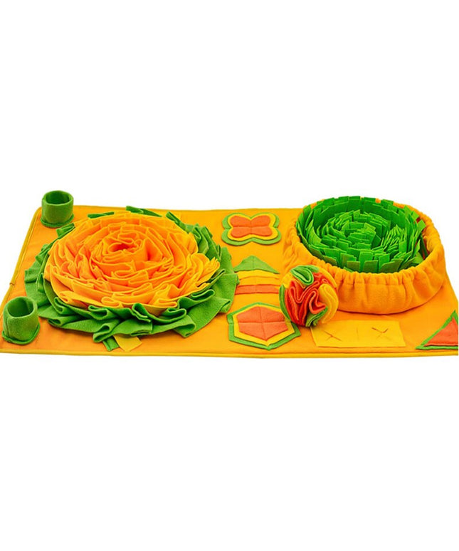 Advanced Orange Nosework Snuffle Mat