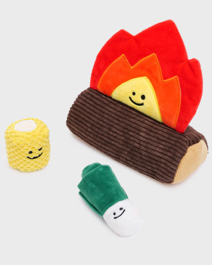 Campfire BBQ Interactive Dog Toy