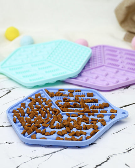 Hexagon Silicone Lick Mat